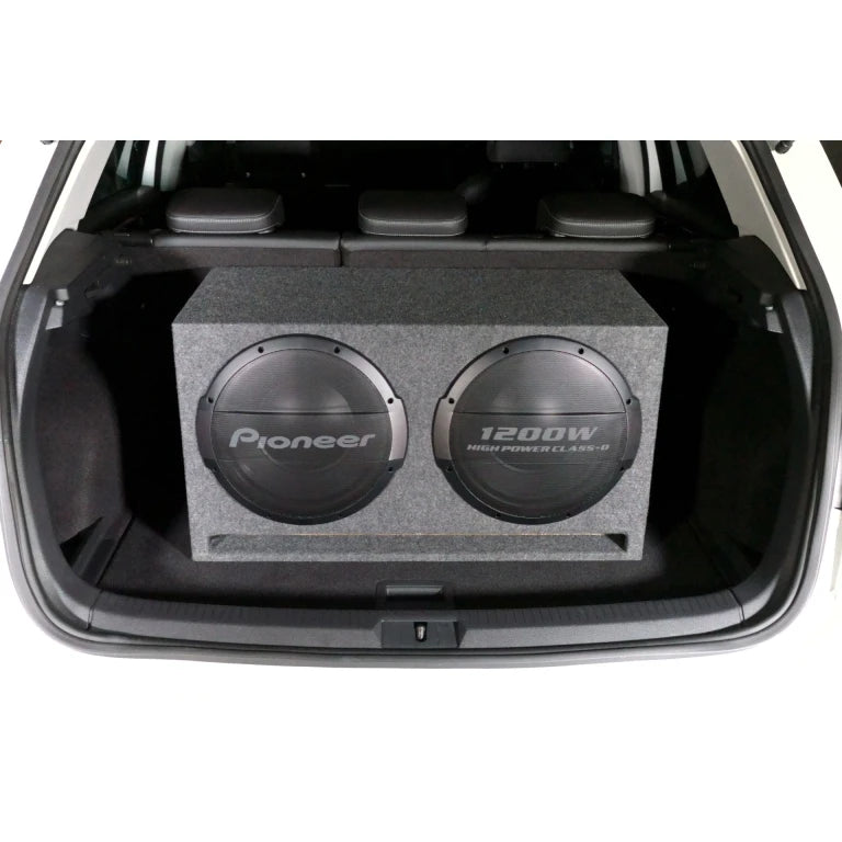 PIONEER 30 cm x 2 bass reflex subwoofer with built-in amplifier (3000W)