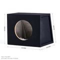 In Phase BX10SL 10" Sealed Subwoofer Enclosure