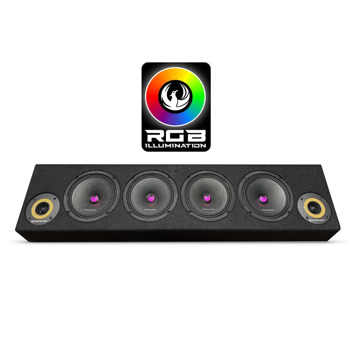 Phoenix Gold ZP65BOXRGB - Full Range RGB SPL Speaker Box