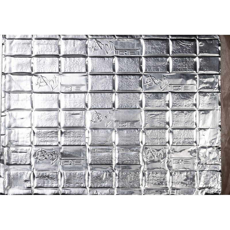 2.5mm,375mm x 265mm sheet of Butyl Sound Deadening 35 Sheets
