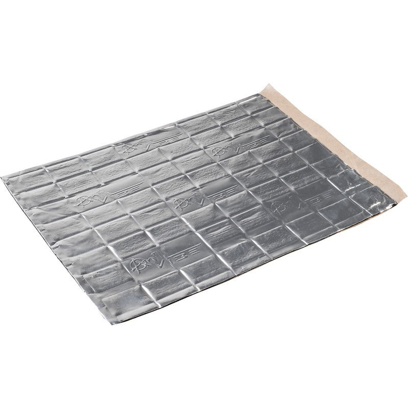 2.5mm,375mm x 265mm sheet of Butyl Sound Deadening 35 Sheets