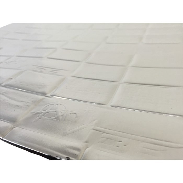 2.5mm,375mm x 265mm sheet of Butyl Sound Deadening 35 Sheets