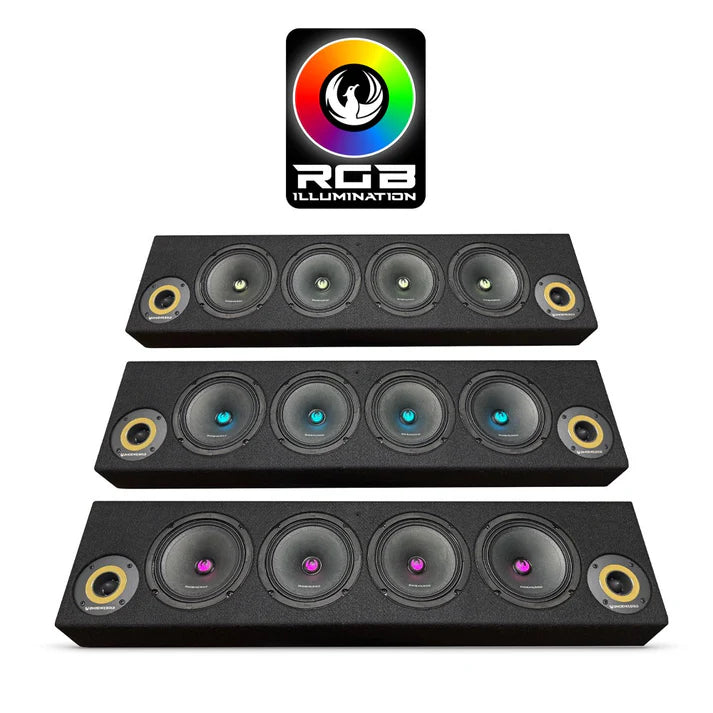 Phoenix Gold ZP65BOXRGB - Full Range RGB SPL Speaker Box