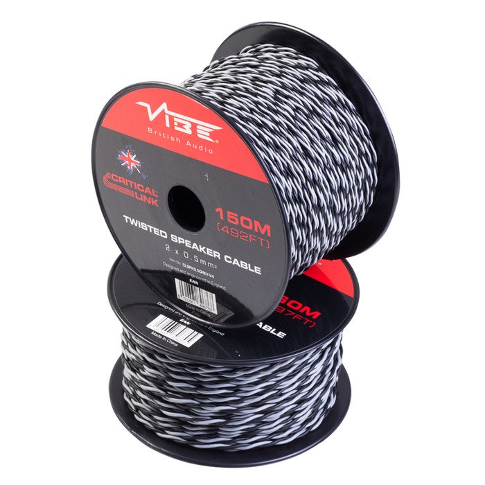 CLSPK0.5GREY-V4 Critical Link 150m Grey Twisted Speaker Cable