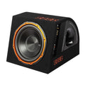 Edge 12" subwoofer with ED7200 amp loaded into the enclosure 900 watts
