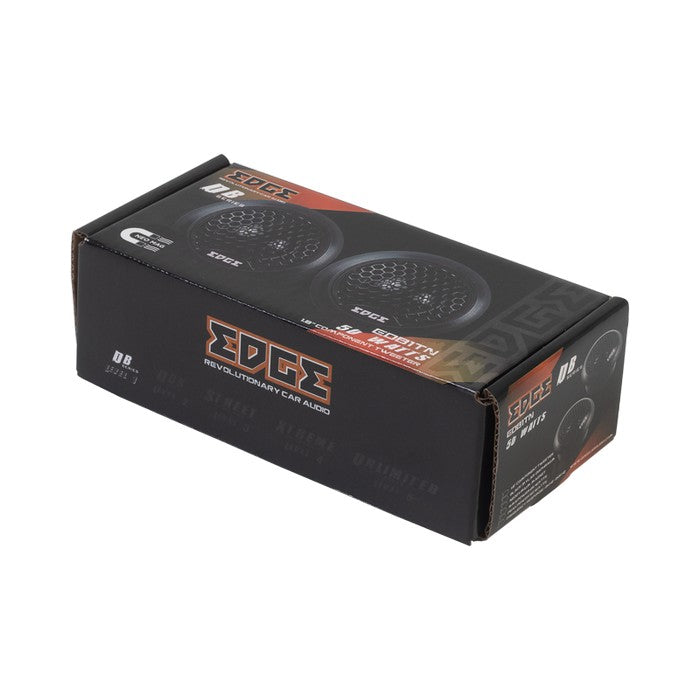 Edge DB Series 1 inch tweeter, 4ohm, 25 watts RMS, 50 Watts Max ((PAIR))