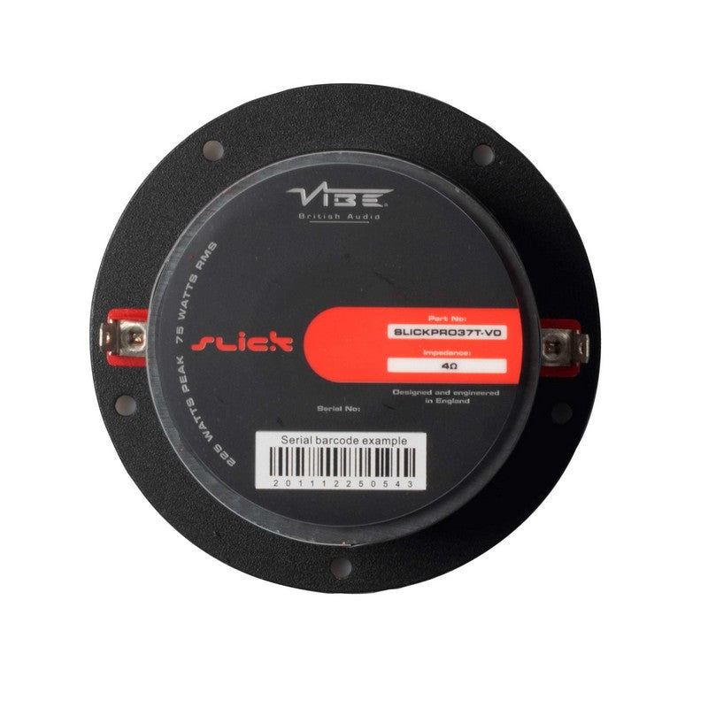 VIBE SLICK PRO 3.7 BULLET TWEETER 75w RMS 225 Watts ((PAIR))