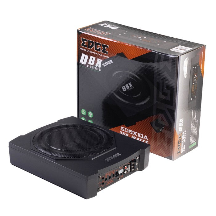 Edge EDBX12ADSP-E3 - DBX Series 12" Active Bass Enclosure DSP Car Subwoofer 1200W