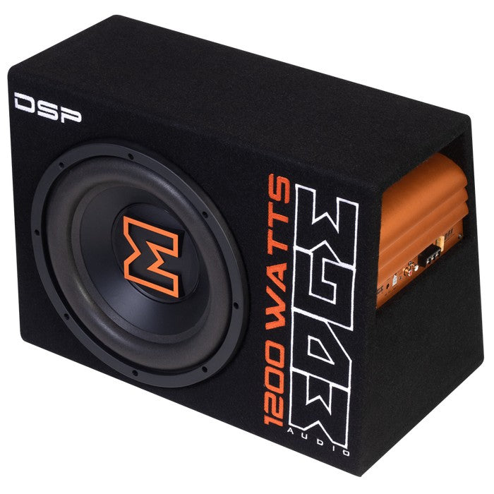 Edge EDBX12ADSP-E3 - DBX Series 12" Active Bass Enclosure DSP Car Subwoofer 1200W