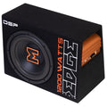 Edge EDBX12ADSP-E3 - DBX Series 12" Active Bass Enclosure DSP Car Subwoofer 1200W