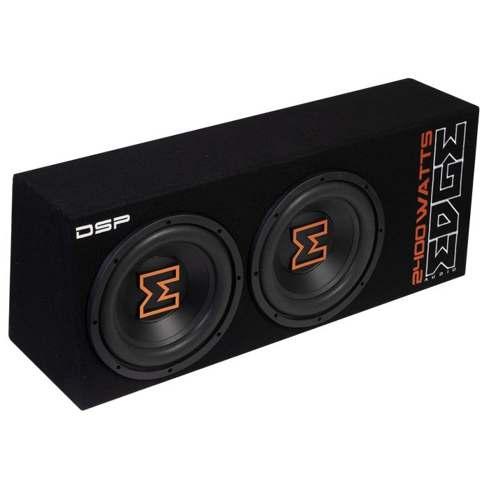 Edge DBX Series twin 12 inch active bass enclosure with DSP amp