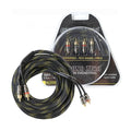 1.0 m high quality RCA cable with metal connectors
