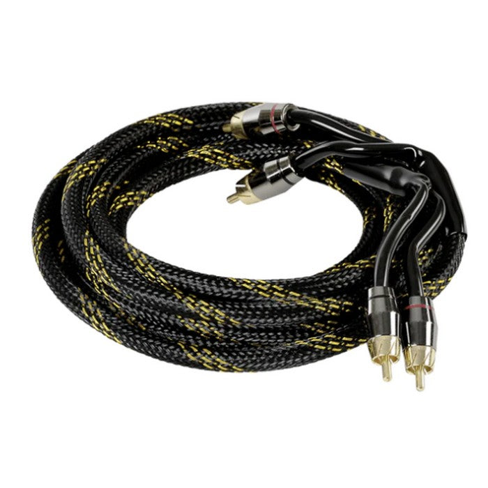 1.0 m high quality RCA cable with metal connectors