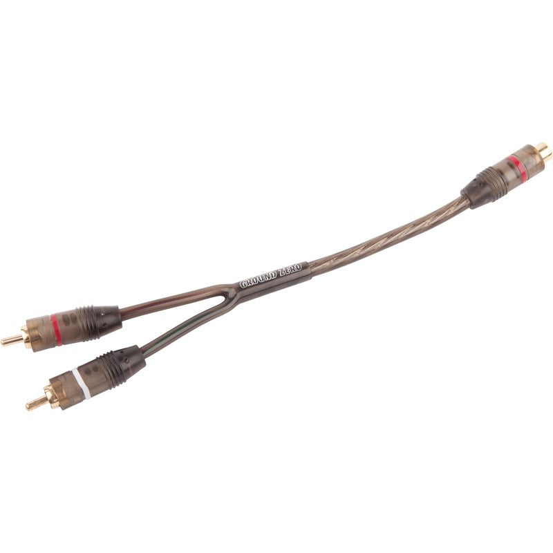 Ground Zero GZCY30X RCA Y-Cable