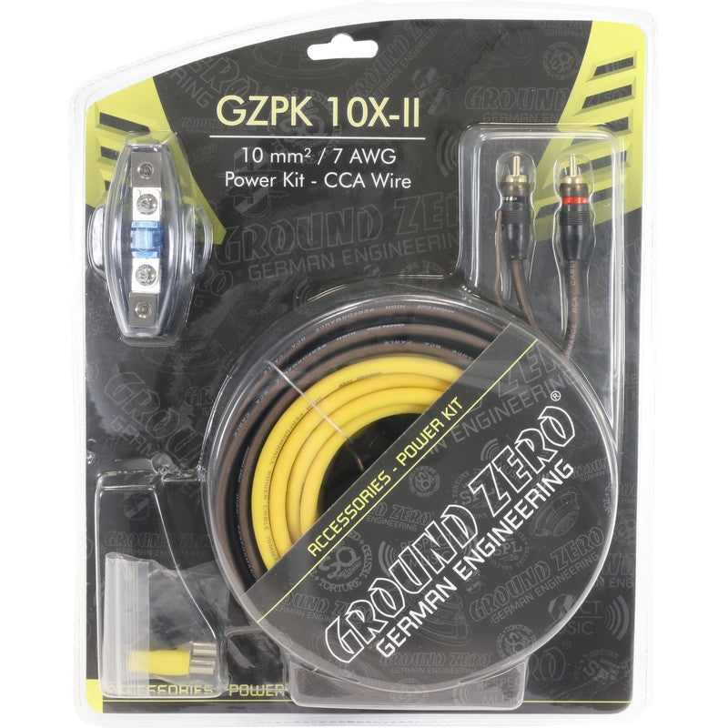 GZPK 10X-II 10 mm² high quality cable kit Ground Zero