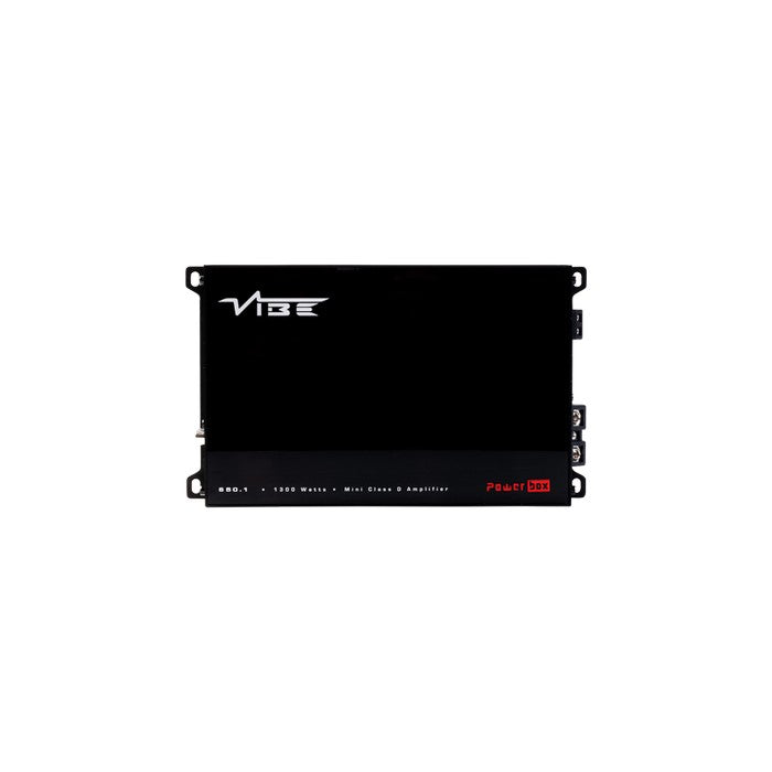 POWERBOX650.1M-V5 Vibe 1300 Watts Mono Subwoofer Amplifier