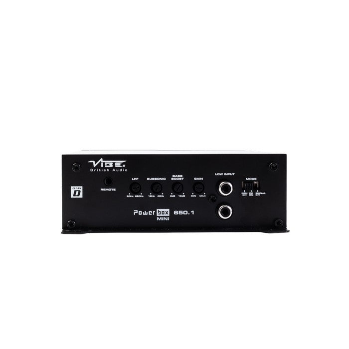 POWERBOX650.1M-V5 Vibe 1300 Watts Mono Subwoofer Amplifier
