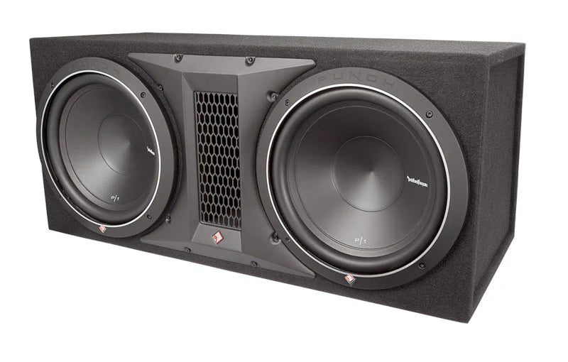 Rockford Fosgate P1-2X12 Dual 12" 1000W Loaded Enclosure