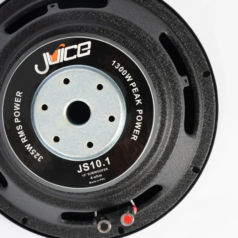JS10 1200W 10" Single Voice Coil 4 Ohm Subwoofer Bass Driver