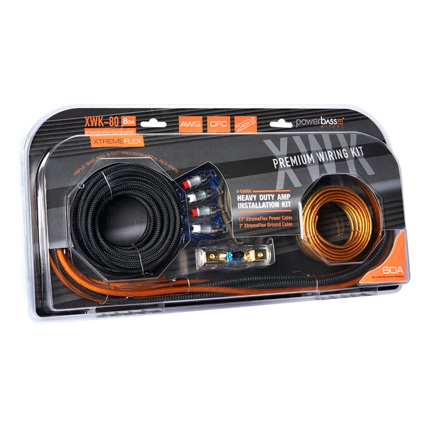 Powerbass XWK-80 8ga Wiring kit