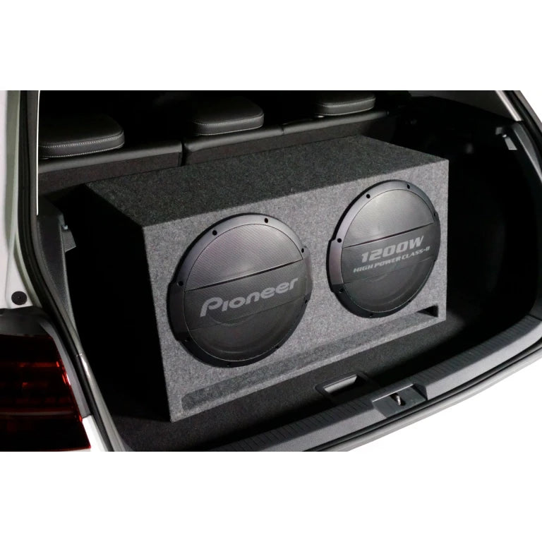 PIONEER 30 cm x 2 bass reflex subwoofer with built-in amplifier (3000W)