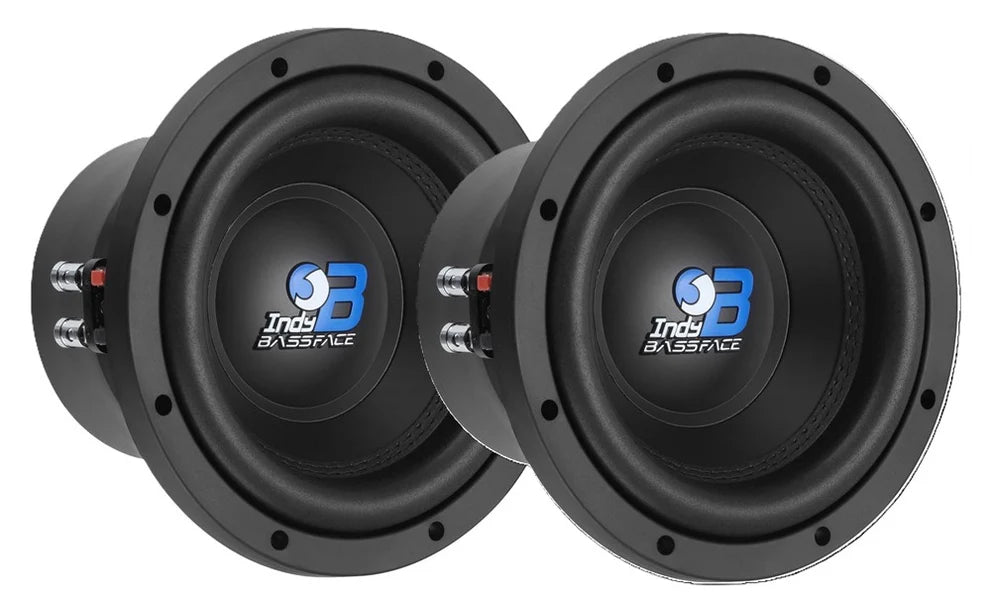 Bassface Indy B10/2 10" 2x2Ohm DVC Subs 600w RMS (Sealed/Ported Enclosures) PAIR