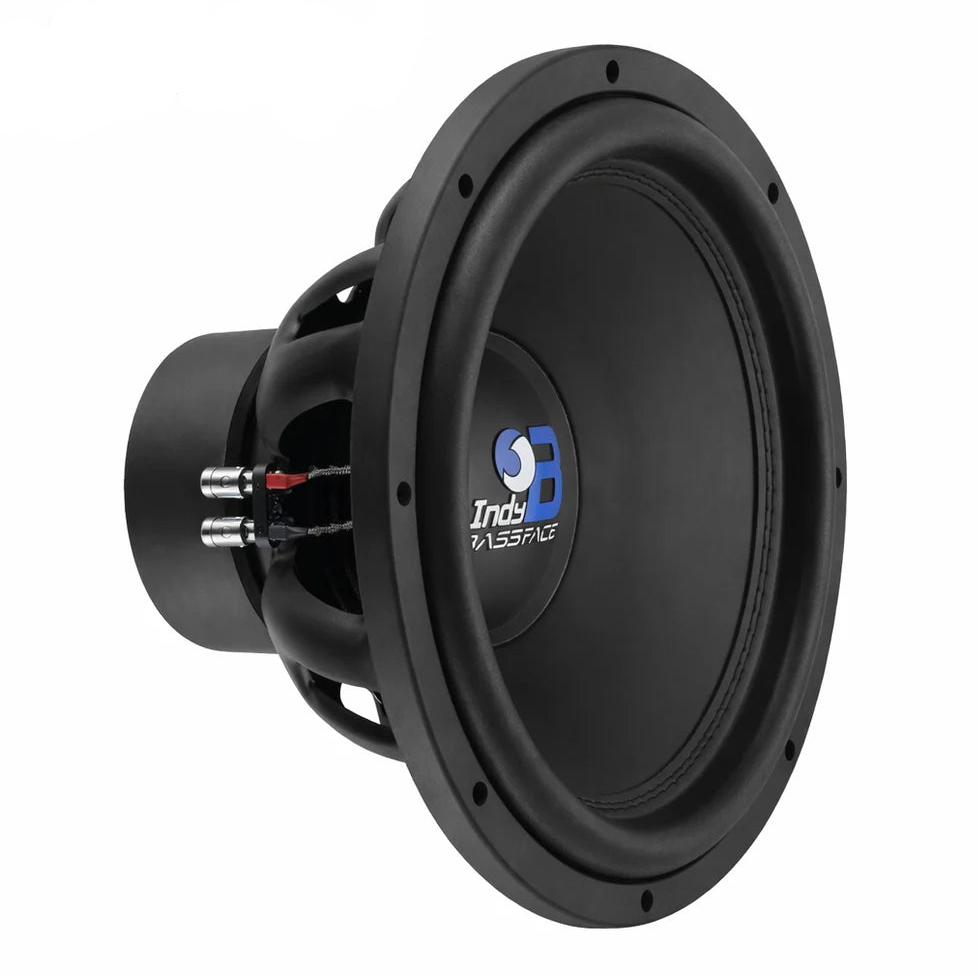 Bassface - Indy B15/2 15 inch 38cm 2x2Ohm DVC Deep Bass Subwoofer 600w RMS 1200W
