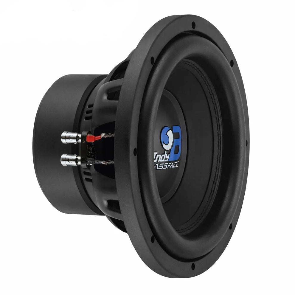 Bassface - Indy B10/2 10 inch 25cm 2x2Ohm DVC Deep Bass Subwoofer 500w RMS