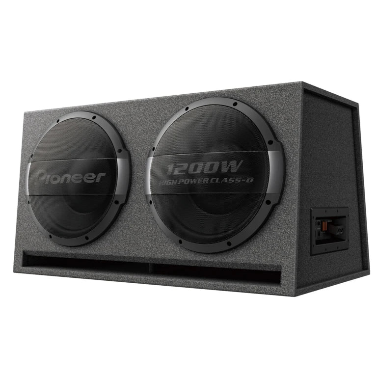PIONEER 30 cm x 2 bass reflex subwoofer with built-in amplifier (3000W)