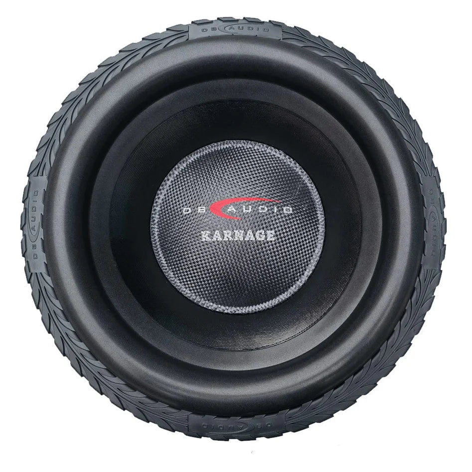 DB Audio KARNAGE 12, 15000W 12" Dual 1 Ohm Voice Coil SPL SINGLE Subwoofer
