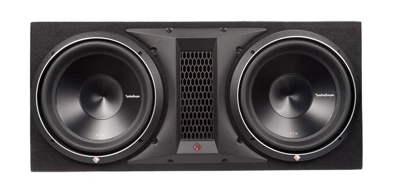 Rockford Fosgate P3-2X12 - Dual P3 12" Loaded Enclosure