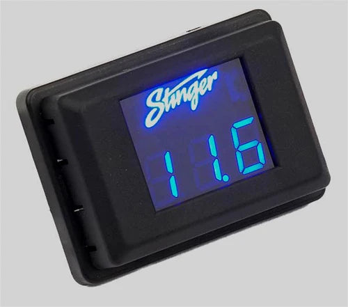 STINGER SVMB - Digital Voltmeter - BLUE